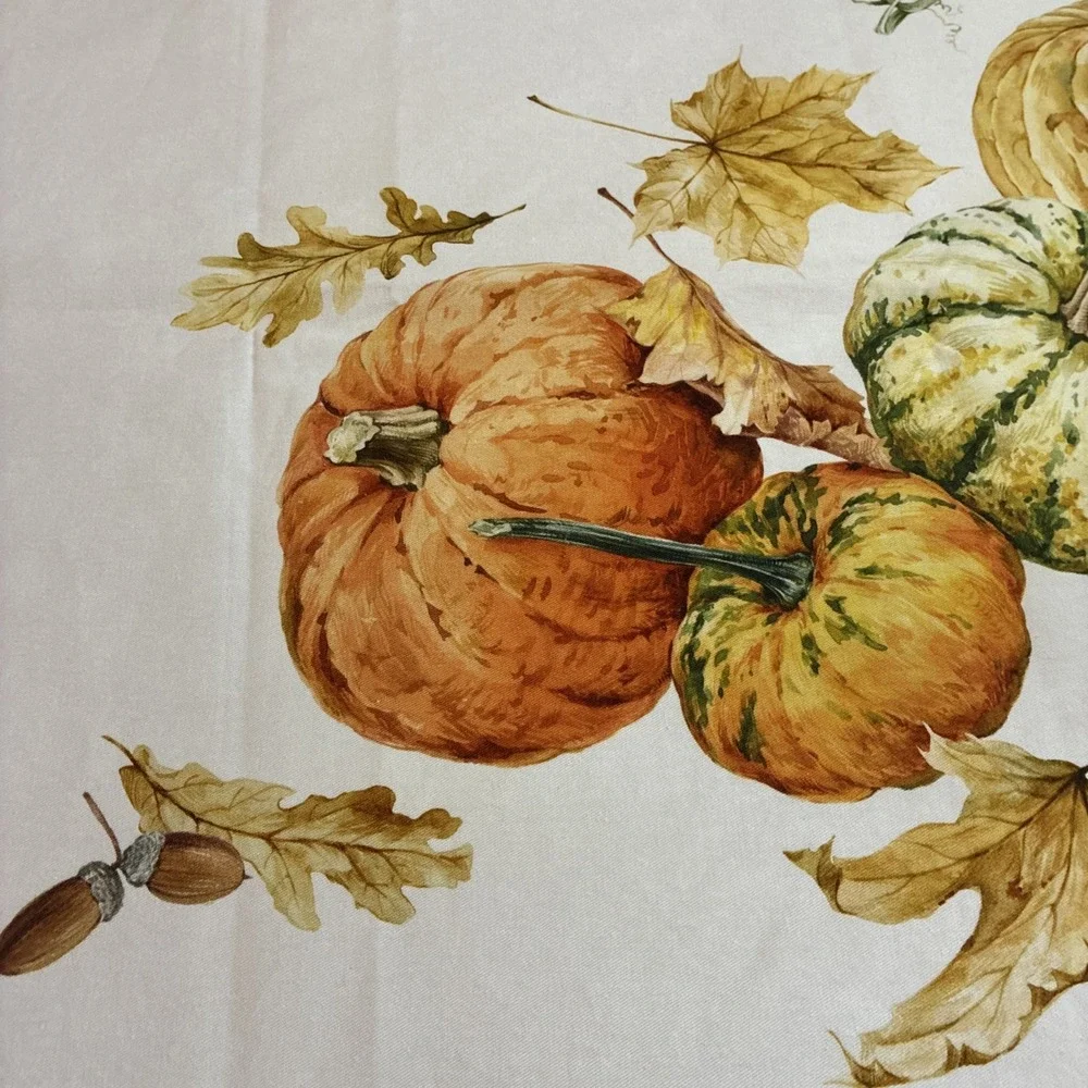 Southern Living Tablecloth Fall Autumn Thanksgiving 56x80